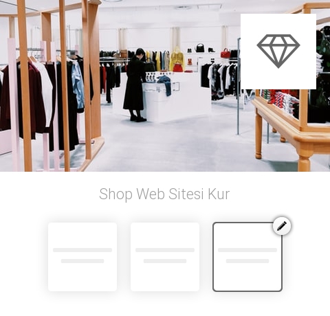 Shop Web Sitesi Kur