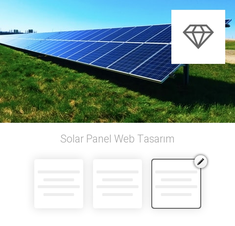 Solar Panel Web Tasarım