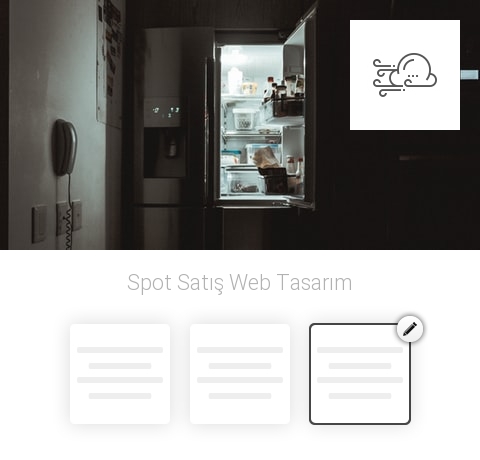 Spot Satış Web Tasarım