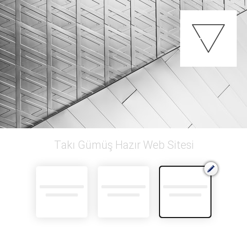 Takı Gümüş Hazır Web Sitesi