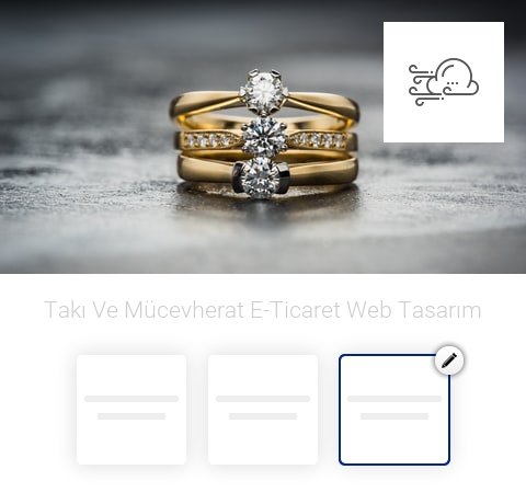 Takı & Mücevherat E-Ticaret Web Tasarım