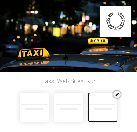 Taksi Web Sitesi Kur