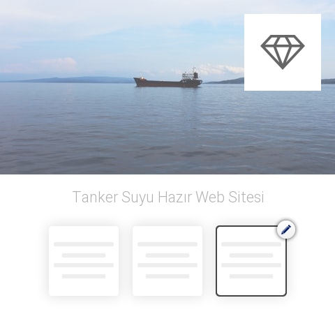 Tanker Suyu Hazır Web Sitesi
