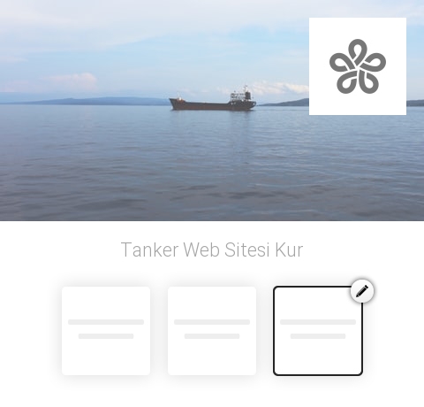 Tanker Web Sitesi Kur