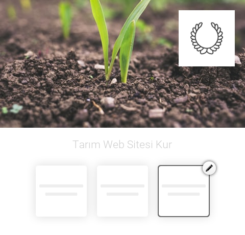 Tarım Web Sitesi Kur