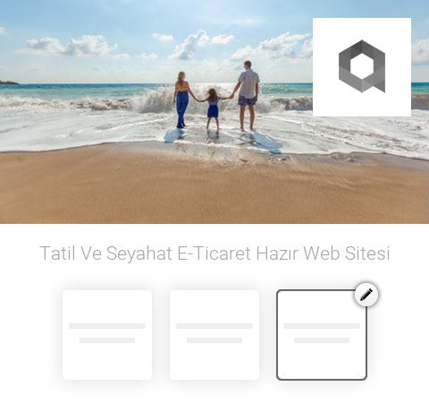 Tatil - Seyahat E-Ticaret Hazır Web Sitesi