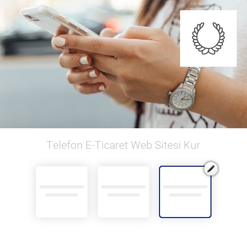 Telefon E-Ti̇caret Web Sitesi Kur