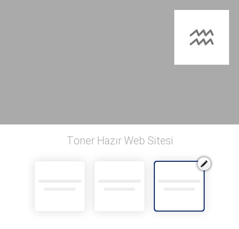 Toner Hazır Web Sitesi