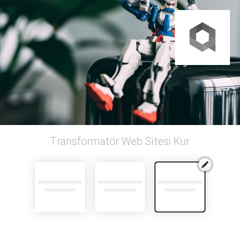 Transformatör Web Sitesi Kur
