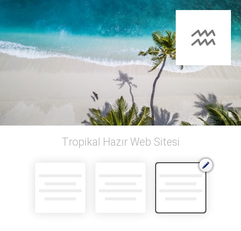 Tropikal Hazır Web Sitesi