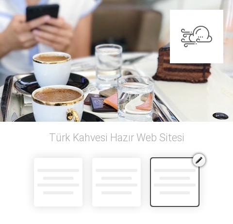 Türk Kahvesi Hazır Web Sitesi