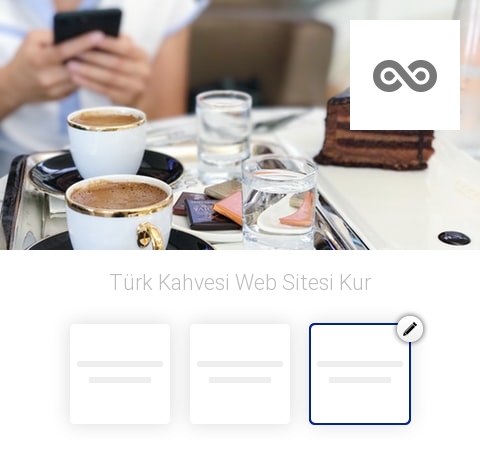 Türk Kahvesi Web Sitesi Kur