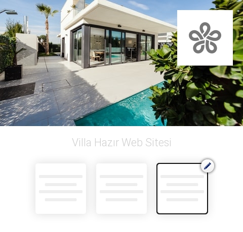 Villa Hazır Web Sitesi