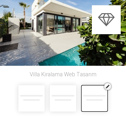 Villa Kiralama Web Tasarım