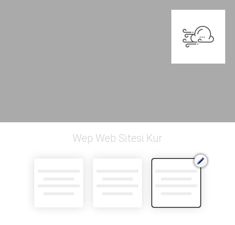 Wep Web Sitesi Kur