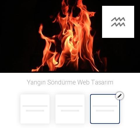 Yangın Söndürme Web Tasarım