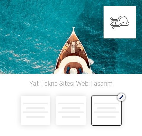 Yat Tekne Sitesi Web Tasarım