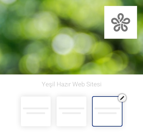 Yeşil Hazır Web Sitesi